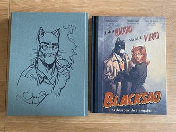 Blacksad - Les Dessous de lenquête + dédicace sur coffret -, Nieuw