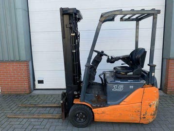 Toyota 8fbet15 traigo 48met inrijstelling cabine, 1000 tot 2000 kg, Elektrisch, Heftruck, Toyota