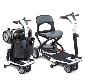 Opvouwbare Scootmobiel Pride Quest 3-Wiel Scooter (Nieuw), Diversen, Ophalen of Verzenden, Nieuw