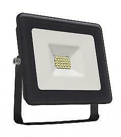 10W SMD LED Schijnwerper Warm Wit 850 Lumen - Zwart, Tuin en Terras, Verzenden, Nieuw