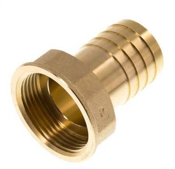 G 1 1/4 x 32mm Messing Slangpilaar 16 Bar, Verzenden, Nieuw