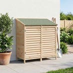 vidaXL Tuin Shed Naturel 106 x 56 x 113,5 cm Massief, Verzenden, Nieuw