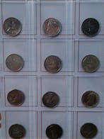 Italië. 500 Lire 1958/1961 (12 monete in argento) (Zonder