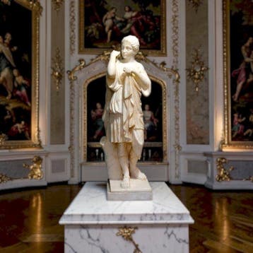 Beeld, Diana di Gabi - 62 cm - Albast