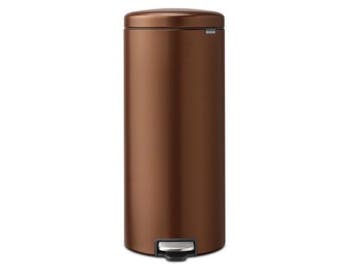 Veiling - Brabantia NewIcon Prullenbak - 30 liter - Warm Bro, Huis en Inrichting, Gebruikt