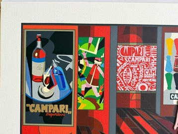 UGO NESPOLO - Manifesto Pubblicitario- serigrafia numerata e