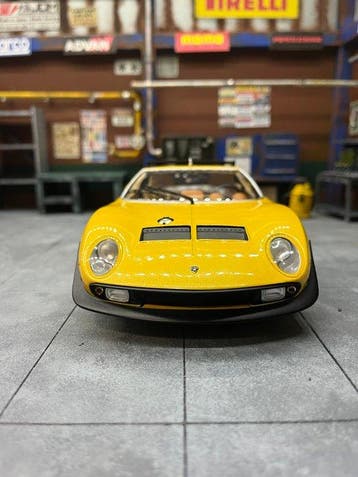 Kyosho 1:18 - Voiture miniature - Lamborghini Miura SVR, Nieuw