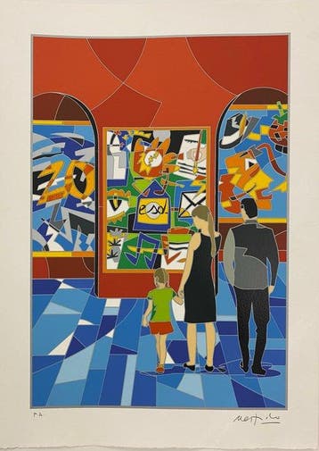 Ugo Nespolo (1941) - Sans Titre