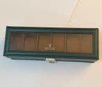 Prestige - Sieradendoos - Leder, Fluweel - Swiss Made -, Antiek en Kunst