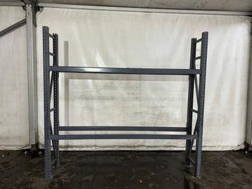 Palletstelling - 2 staanders 2450x500mm - Tot. lengte: 2m60, Ophalen of Verzenden