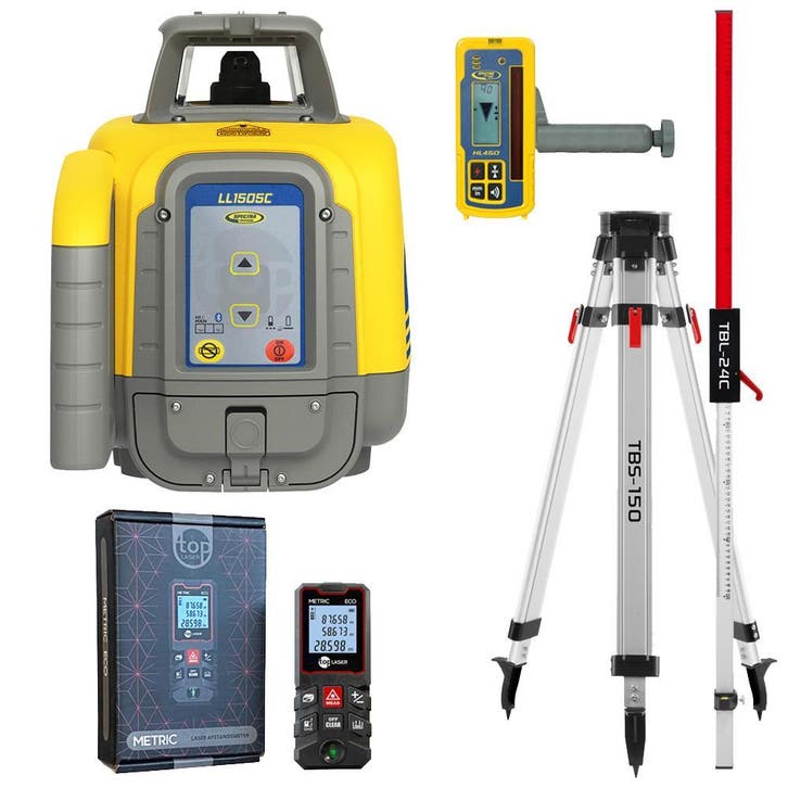 NIEUW: Spectra LL1505C Bouwlaser SET | Complete alleskunner!, Bricolage & Construction, Instruments de mesure, Enlèvement ou Envoi