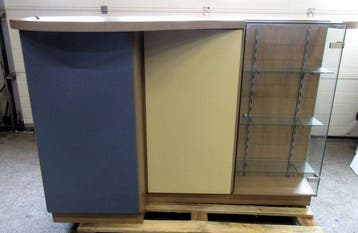 Balie, Verkoopbalie, B185 x D90 x H110cm, Nieuw in verpakking
