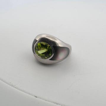 Mauboussin - Bague - ALOHA - 18 carats Or blanc Péridot