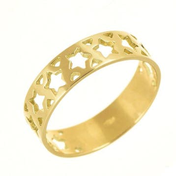 Ring - 14 karaat Geel goud, Nieuw