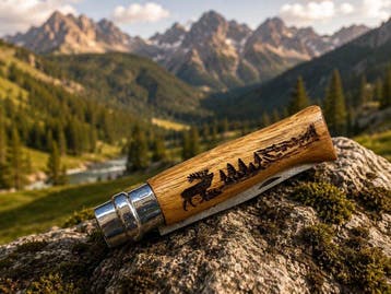 Opinel Opinel N°08 Cervo - Nuovo – Coltello pieghevole