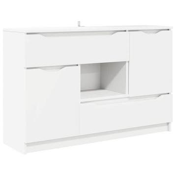 Modern Dressoir Wit | Tweede kansje | OP = OP, Huis en Inrichting, Met plank(en), Verzenden, 50 tot 100 cm, Zo goed als nieuw