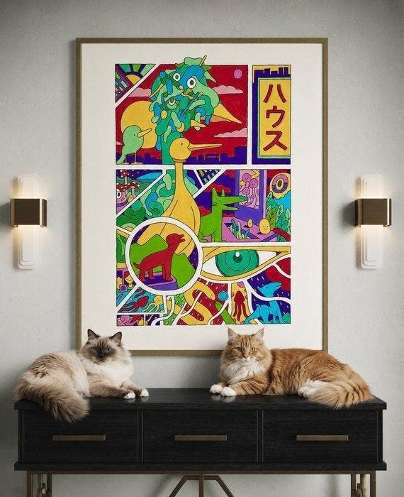 Roger Haus -  — Chaos Magic - XL, Antiek en Kunst, Kunst | Designobjecten
