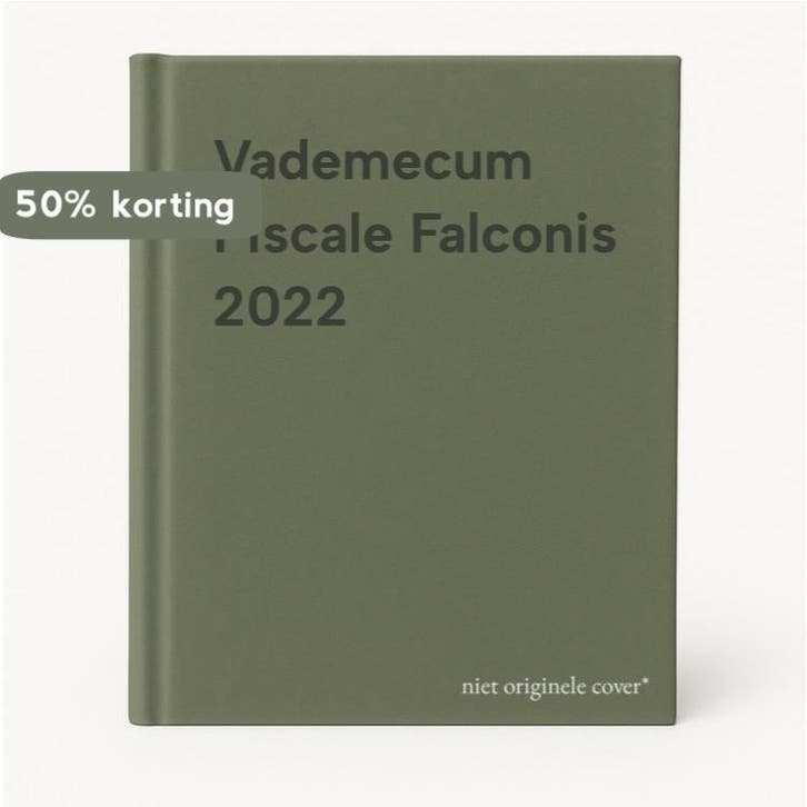 Vademecum Fiscale Falconis 2022 9789403023953, Livres, Science, Envoi