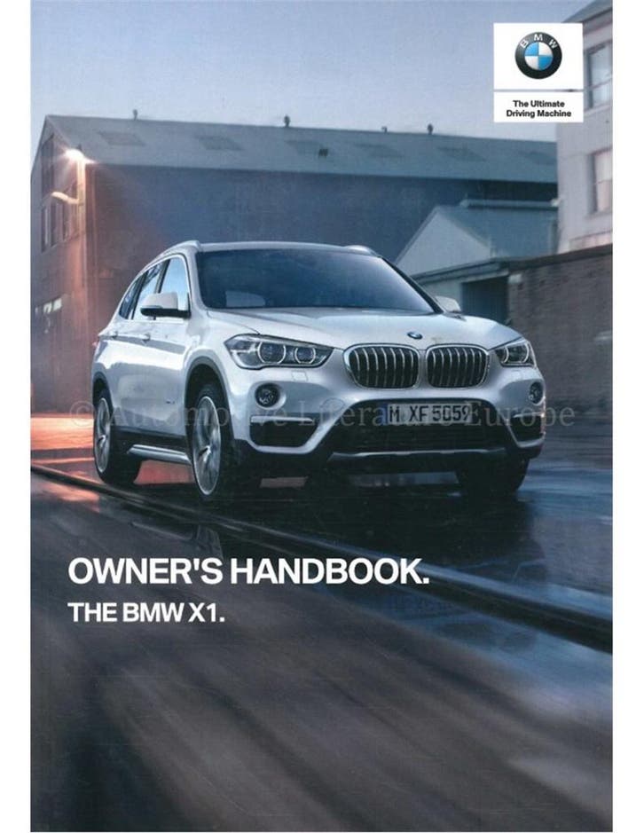 2019 BMW X1 INSTRUCTIEBOEKJE ENGELS, Autos : Divers, Modes d'emploi & Notices d'utilisation