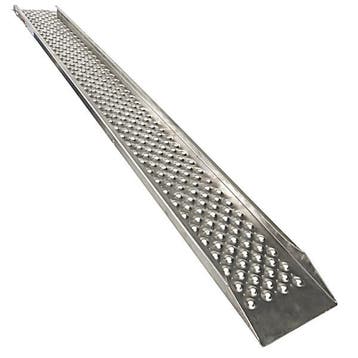 Datona Aluminium oprijplaat met opstaande rand - 200 cm -, Ophalen of Verzenden