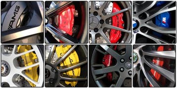 Hittebestendige remklauw stickers  AMG, Porsche, Bmw, Alfa, Verzenden