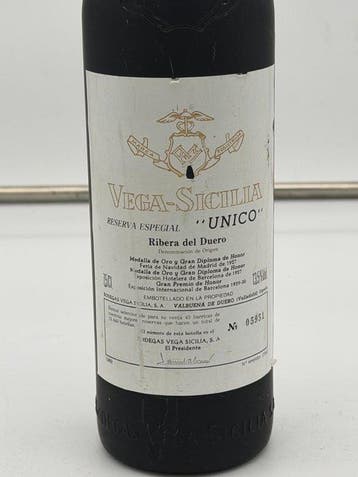 Vega Sicilia Único, 1989 Release - Ribera del Duero Reserva, Nieuw
