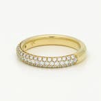 Bague - 18 carats Or jaune Diamant (Naturelle), Bijoux, Sacs & Beauté, Bagues