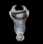 Oud-Romeins Brons stier-aanhanger - 32 mm, Antiek en Kunst