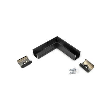 Hoekstuk - smart - zwart - 10mm, Verzenden, Nieuw