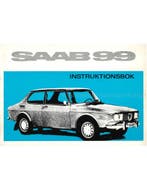1969 SAAB 99 INSTRUCTIEBOEKJE ZWEEDS
