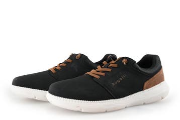 Bugatti Sneakers in maat 43 Zwart, Kleding | Heren, Schoenen, Bugatti, Verzenden, Zwart, Zo goed als nieuw