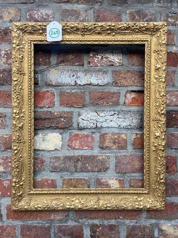 Lijst - 265. Antieke goud vergulde schilderijlijst, voor