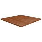 vidaXL Tafelblad vierkant 90x90x2,5cm behandeld eiken, Verzenden