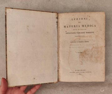 Ottaviano Targioni Tozzetti - Lezioni di Materia Medica -