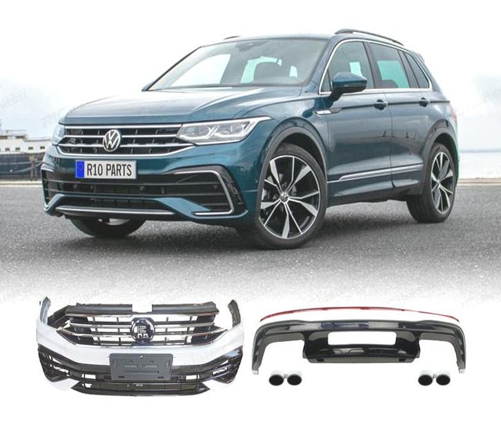 KIT CARROSSERIE VOLKSWAGEN VW TIGUAN 16-24 LOOK R, Autos : Pièces & Accessoires, Carrosserie & Tôlerie, Envoi