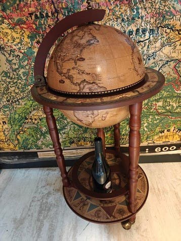 Globe bar - Hout - Globe Bar 90 x 45 cm