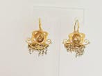 Oorbellen - 18 karaat Geel goud Citrien, Handtassen en Accessoires, Oorbellen, Nieuw