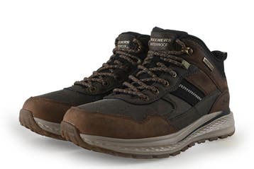 Skechers Veterboots in maat 42 Bruin, Bruin, Verzenden, Boots, Zo goed als nieuw