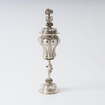 Duitsland 1875-1900 - Ananasbeker - Barokstijl - Gobelet -