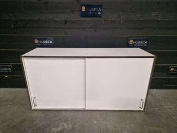 Wandkast | trespa | RVS | 120cm | horeca, Gebruikt