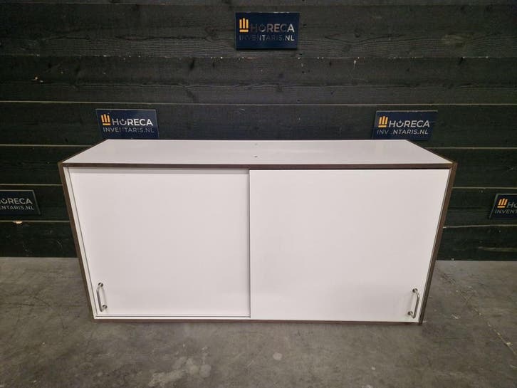 Wandkast | trespa | RVS | 120cm | horeca, Articles professionnels, Horeca | Mobilier & Aménagement