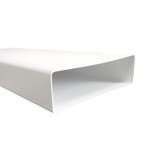 Kunststof rechthoekig kanaal 204 x 60mm (lengte 90cm), Verzenden, Nieuw