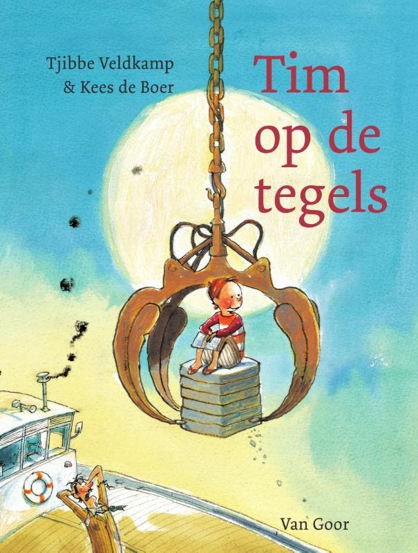 Tim op de tegels 9789000365883 Tjibbe Veldkamp, Boeken, Kinderboeken | Kleuters, Gelezen, Verzenden