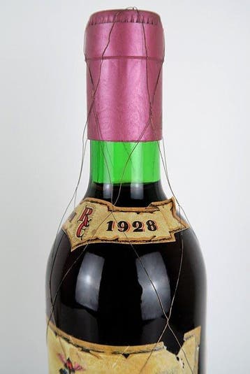1928 Martínez Lacuesta, Reserva Especial (bottled in 1965) -