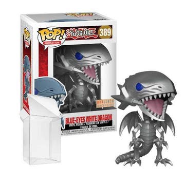 Funko Pop!  Yu-gi-oh! Blue-Eyes white Dragon #389 Box Lunch, Verzamelen, Poppetjes en Figuurtjes, Verzenden, Nieuw