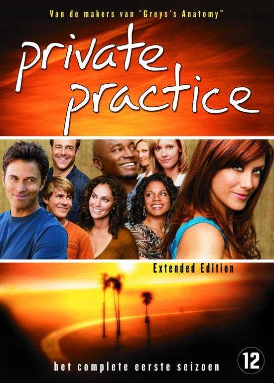 Private practice seizoen 1 (dvd tweedehands film), CD & DVD, DVD | Action, Enlèvement ou Envoi
