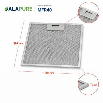Metaalfilter voor Ikea 480122102168, Verzenden, Nieuw