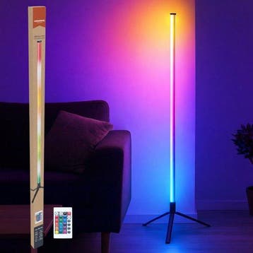2dekans | Grundig Vloerlamp - LED - RGB - USB - 120 cm, Ophalen of Verzenden, Nieuw