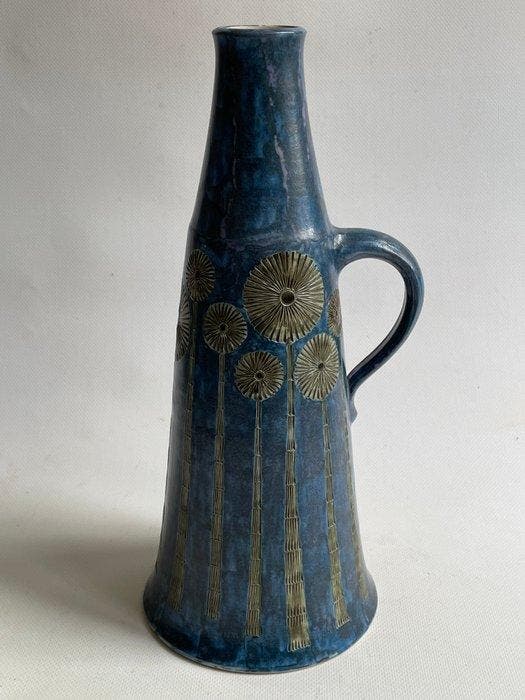 Heinz Theo Dietz - Vaas - Keramiek - H. 33 cm, Antiek en Kunst, Antiek | Glaswerk en Kristal