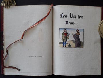 Anonyme - Les ventes damour - 1830